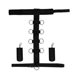 Ouch! Attaches SM avec Collier et Menottes Restraint